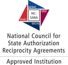 a National Council for State Authorization Reciprocity Agreements Approved Institution