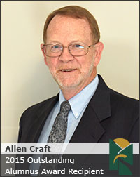 Allen Craft - 2015 Outstanding Alumnus Award Recipient