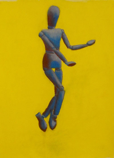 Sadie Desjardins Mannequin Observed Pastel Painting