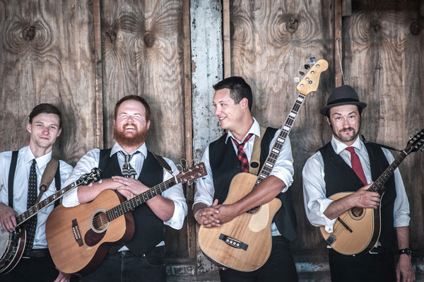 photo of the holler-folk band the Ghost of Paul Revere