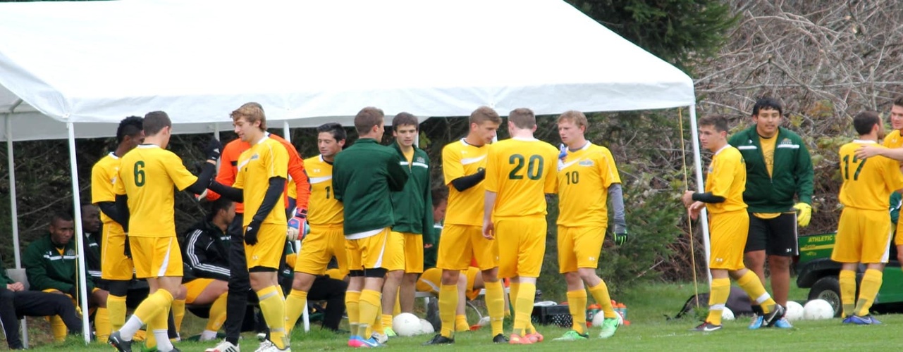 Photo of the Men's soccer team