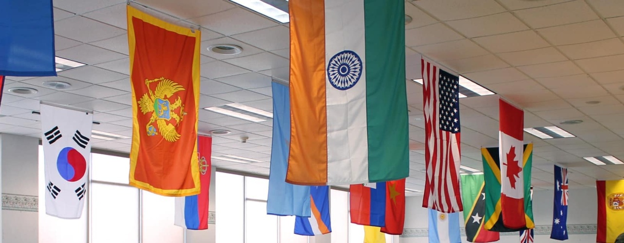 Flags of the Students in UMFK