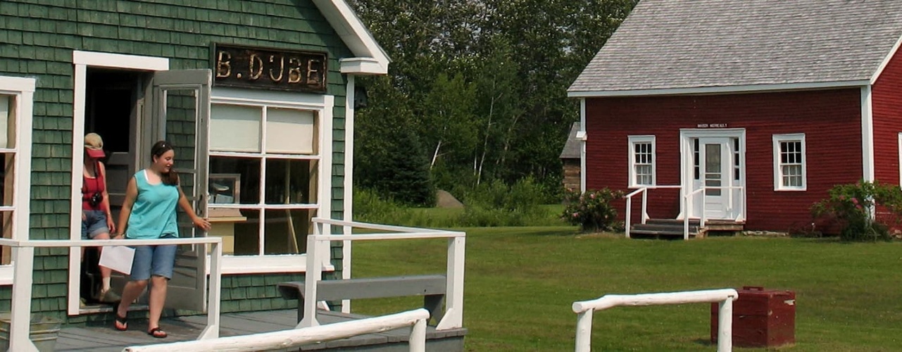 Acadian village located in Van Buren, Maine